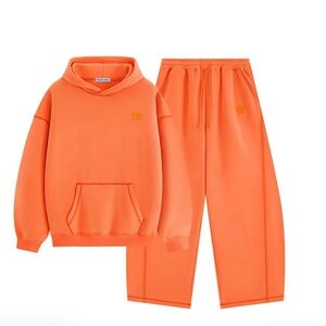 Aelfric Eden Vibrant 2 piece Orange Hoodie & Joggers